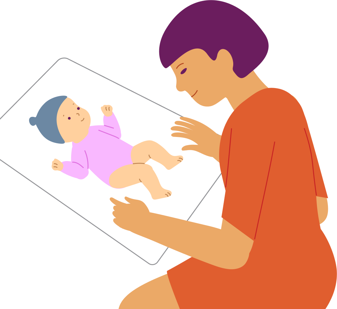 Crinkly foot play—rustling games with the legs, step 1