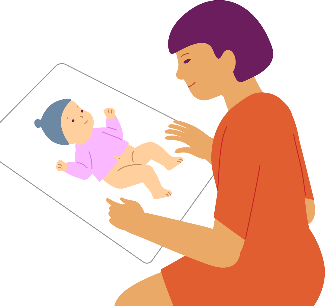 Foot play—experiencing the sensation of support through the feet, step 1