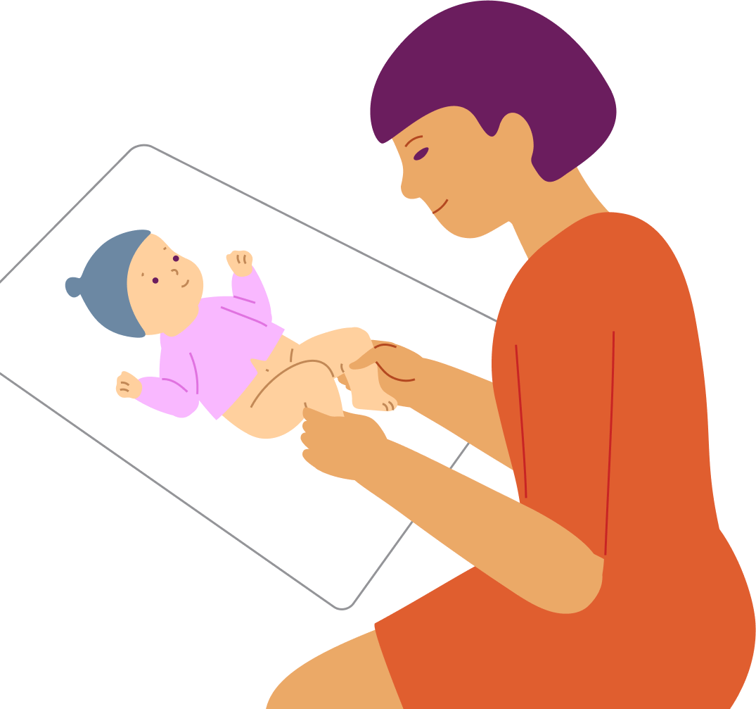 Foot play—experiencing the sensation of support through the feet, step 3