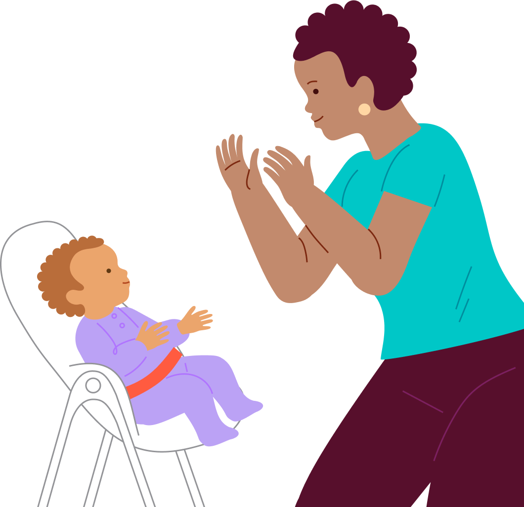Dancing to music, step 1