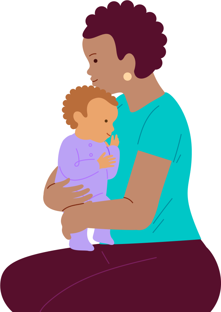 Snuggles with a nursery rhyme, step 6
