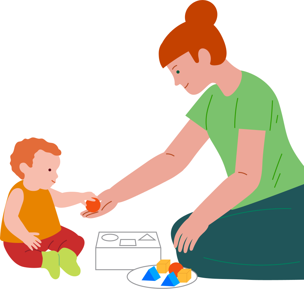 Shape sorter box, step 3
