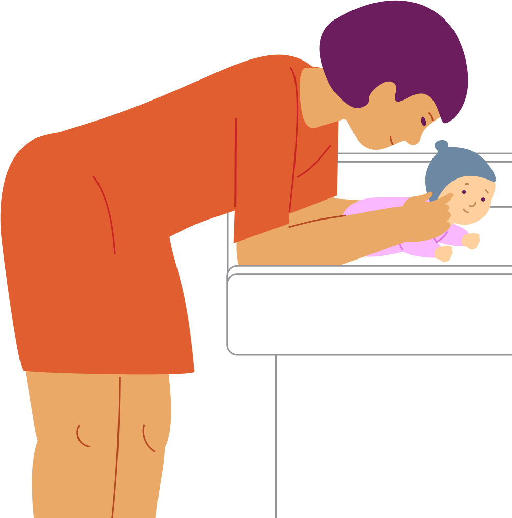 Where are our cheeks?”—turning to the voice, step 3